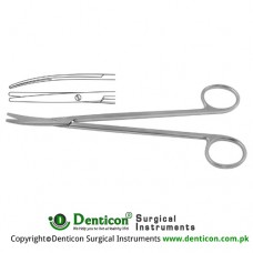 Metzenbaum-Fino Delicate Dissecting Scissor Curved - Blunt/Blunt Slender Pettern Stainless Steel, 20 cm - 8"
